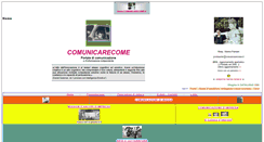 Desktop Screenshot of comunicarecome.it