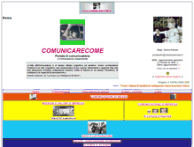 Tablet Screenshot of comunicarecome.it